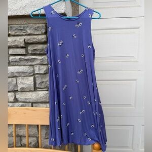 Old Navy Purple Floral Dress